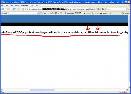  , CCBill ... sql injection
