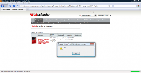     BitDefender  XSS 