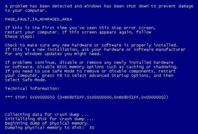 Обновление для Windows 7 вызвало критическую ошибку