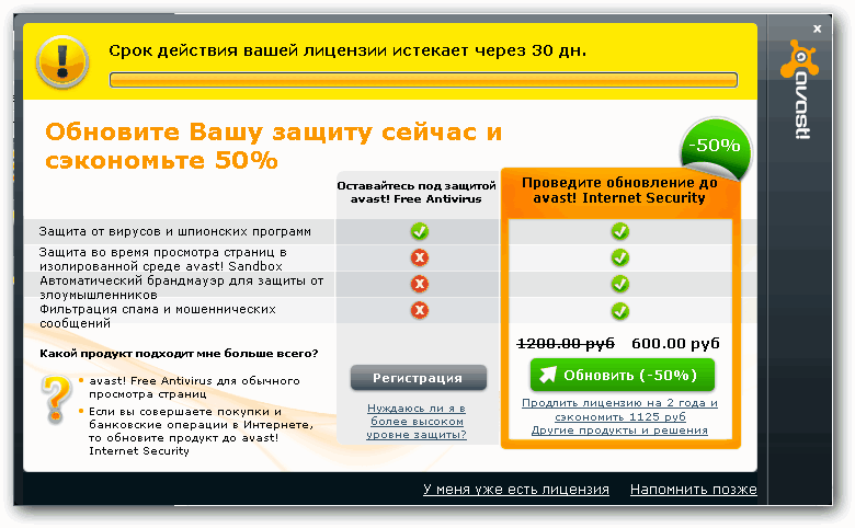 Сколько Весит Avast