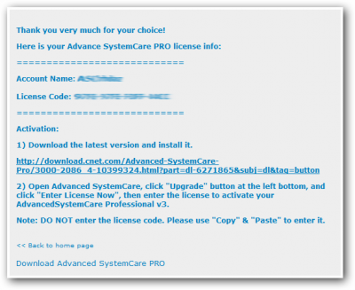 IObit Advanced SystemCare 3 — бесплатный ключ на 1 год