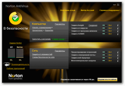 Norton AntiVirus 2010 — бесплатно на 90 дней