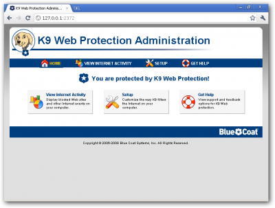 K9 Web Protection:   