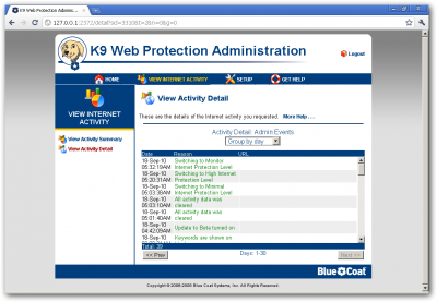 K9 Web Protection:   