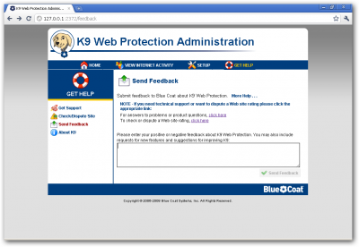 K9 Web Protection: бесплатный родительский контроль