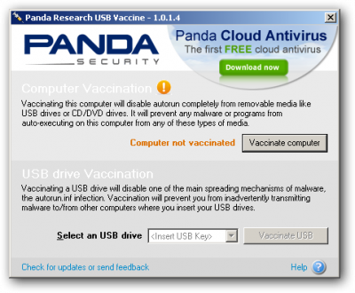 Panda USB Vaccine 1.0.1.4