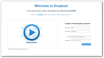 Dropbox:     