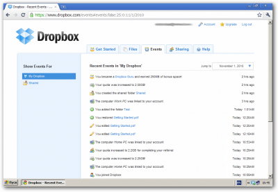 Dropbox:     