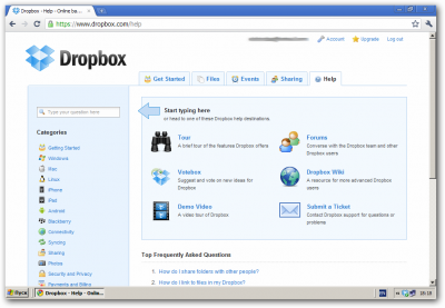 Dropbox:     